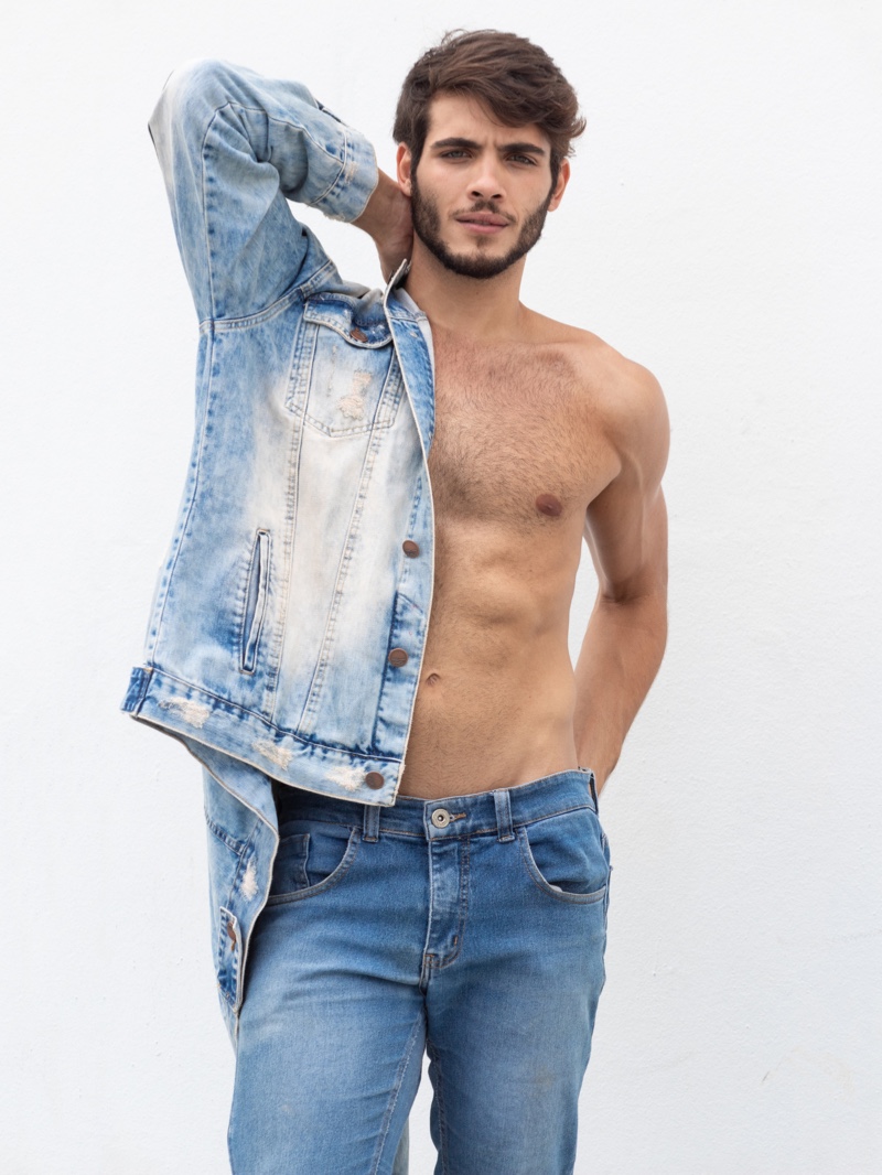 Gustavo Grellet appears in a new image by photographer Matheus Pereira. 