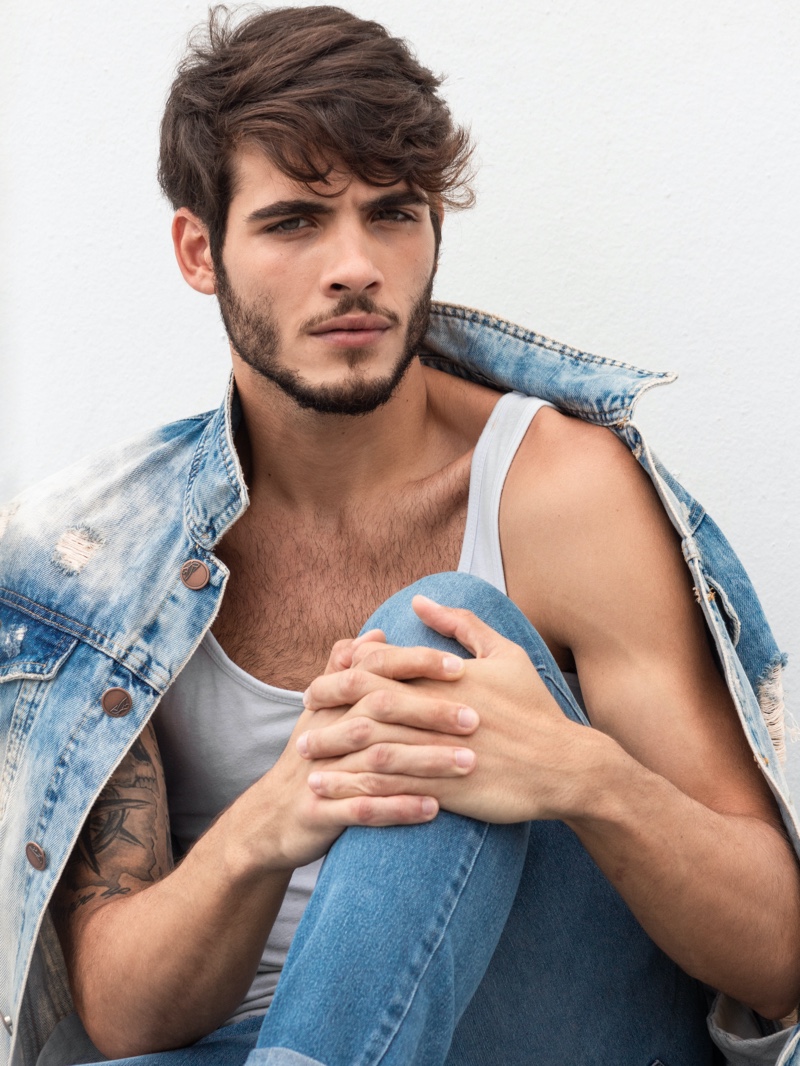 Gustavo Doubles Down on Denim for a Stylish Update The Fashionisto Gustavo Doubles Down on Denim for a Stylish Update The Fashionisto