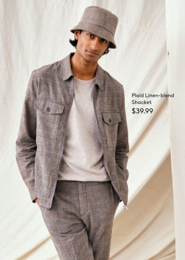 H&M Spring 2020 Men's Linen Fashions