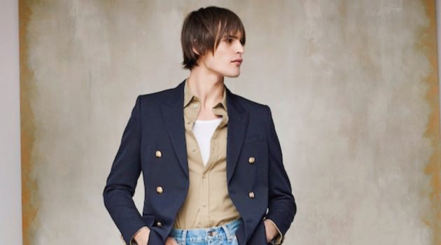 Neels & Parker Don Spring Must-Haves for Holt Renfrew Holt Renfrew makes a case for relaxed tailoring as Parker van Noord sports a look from Celine. The top model wears Celine's double-breasted blazer, military shirt, tank, flared jeans, and sneakers.