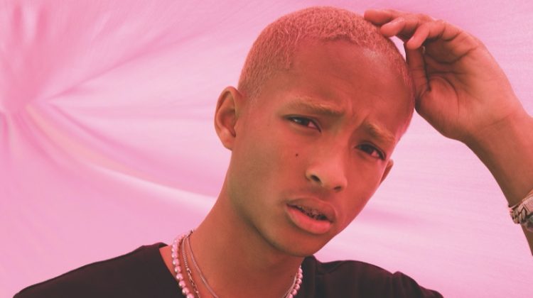 Rocking a graphic tee, Jaden Smith stars in Levi's 2020 festival campaign.
