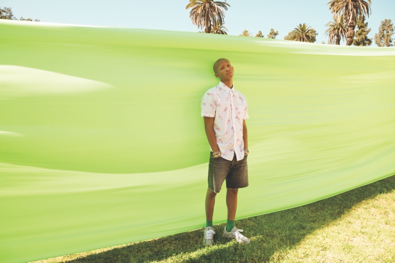 Embracing festival style, Jaden Smith stars in Levi's 2020 festival campaign.