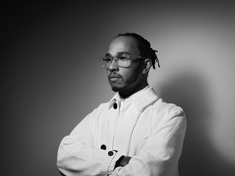Appearing in a black and white photo, Lewis Hamilton poses for a Corriere della Sera Style feature. » Lewis Hamilton Covers Corriere della Sera Style, Discusses Chasing Dreams Appearing in a black and white photo, Lewis Hamilton poses for a Corriere della Sera Style feature.