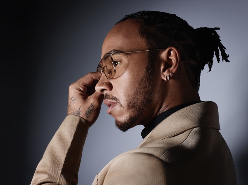 Rankin photographs Lewis Hamilton in a Prada coat and Police eyewear for Corriere della Sera Style. » Lewis Hamilton Covers Corriere della Sera Style, Discusses Chasing Dreams Rankin photographs Lewis Hamilton in a Prada coat and Police eyewear for Corriere della Sera Style.