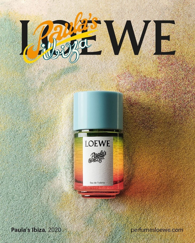 Imagery of Loewe Paula's Ibiza fragrance by photographer Nacho Alegre.