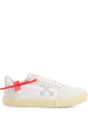 Low Vulcanized Suede & Canvas Sneakers Low Vulcanized Suede & Canvas Sneakers