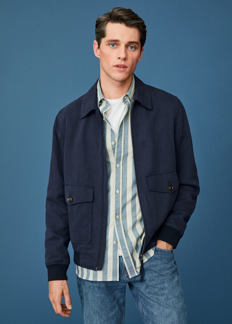 A Relaxed Elegance: Luke Sports Fashions for Mango – The Fashionisto