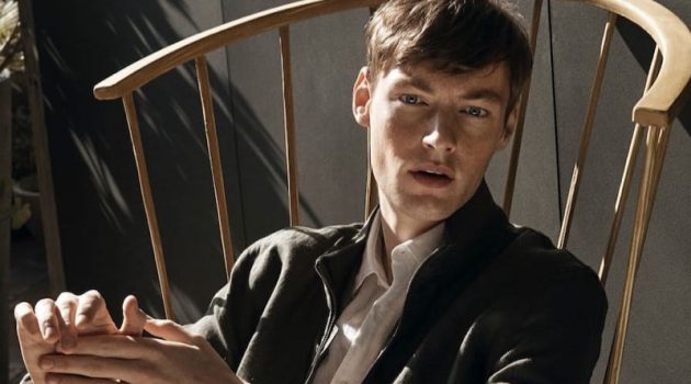 Map for Tomorrow: Roberto & Luc Don Chic Fashions by Massimo Dutti Roberto Sipos dons a linen jacket, shirt, and trousers from Massimo Dutti.