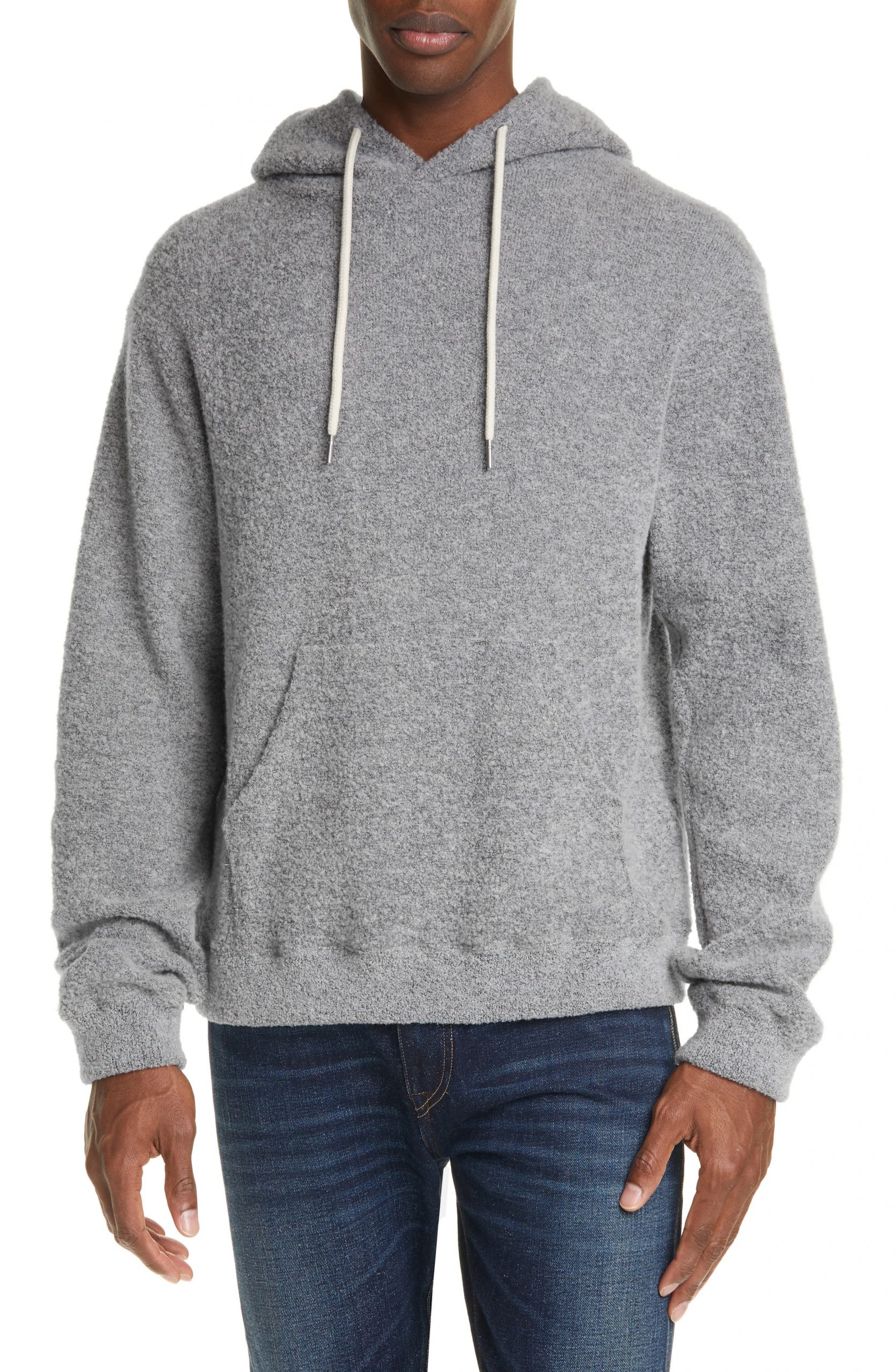 john elliott grey hoodie