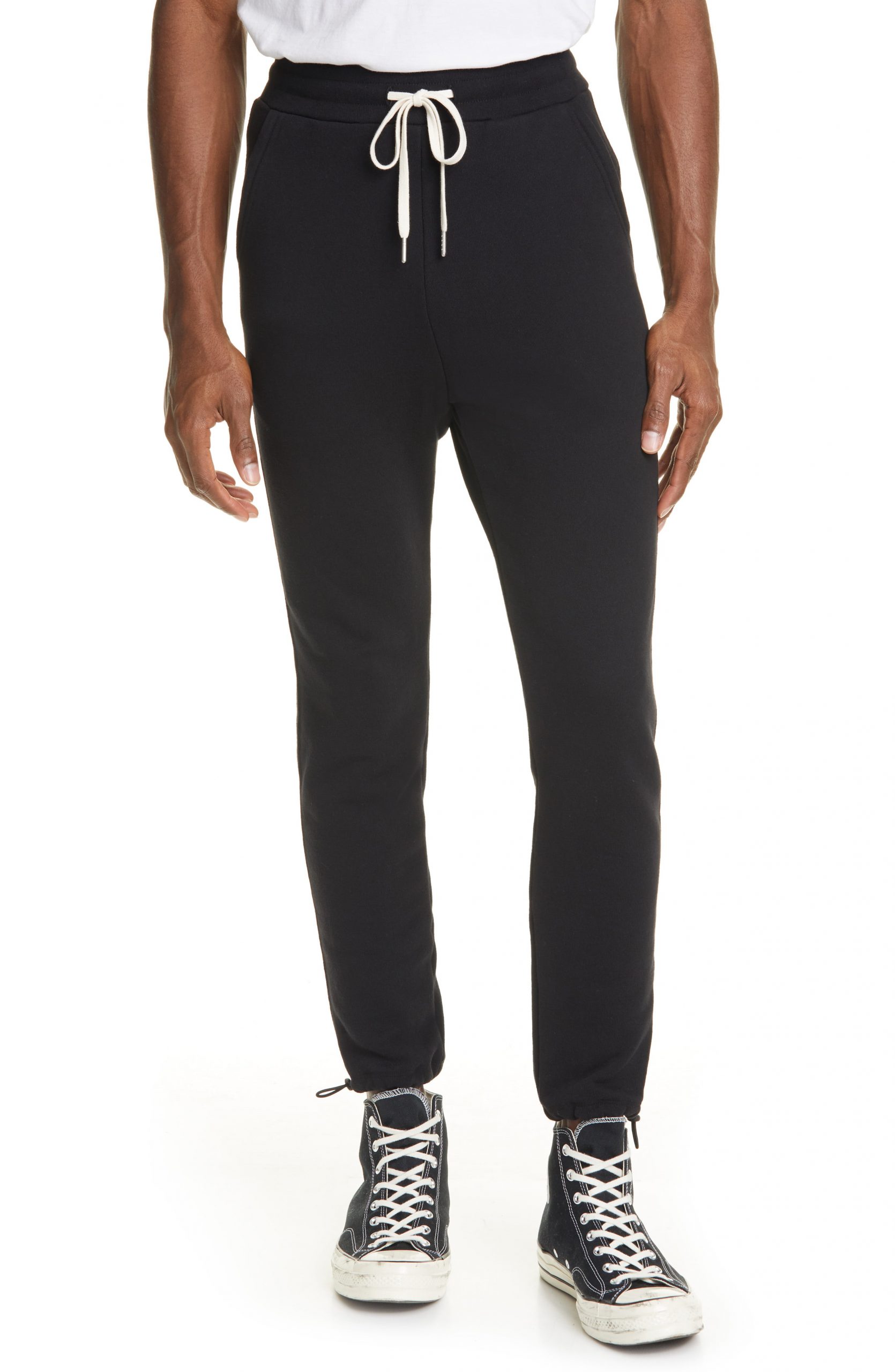 Men’s John Elliott Sochi French Terry Sweatpants, Size Small - Black ...