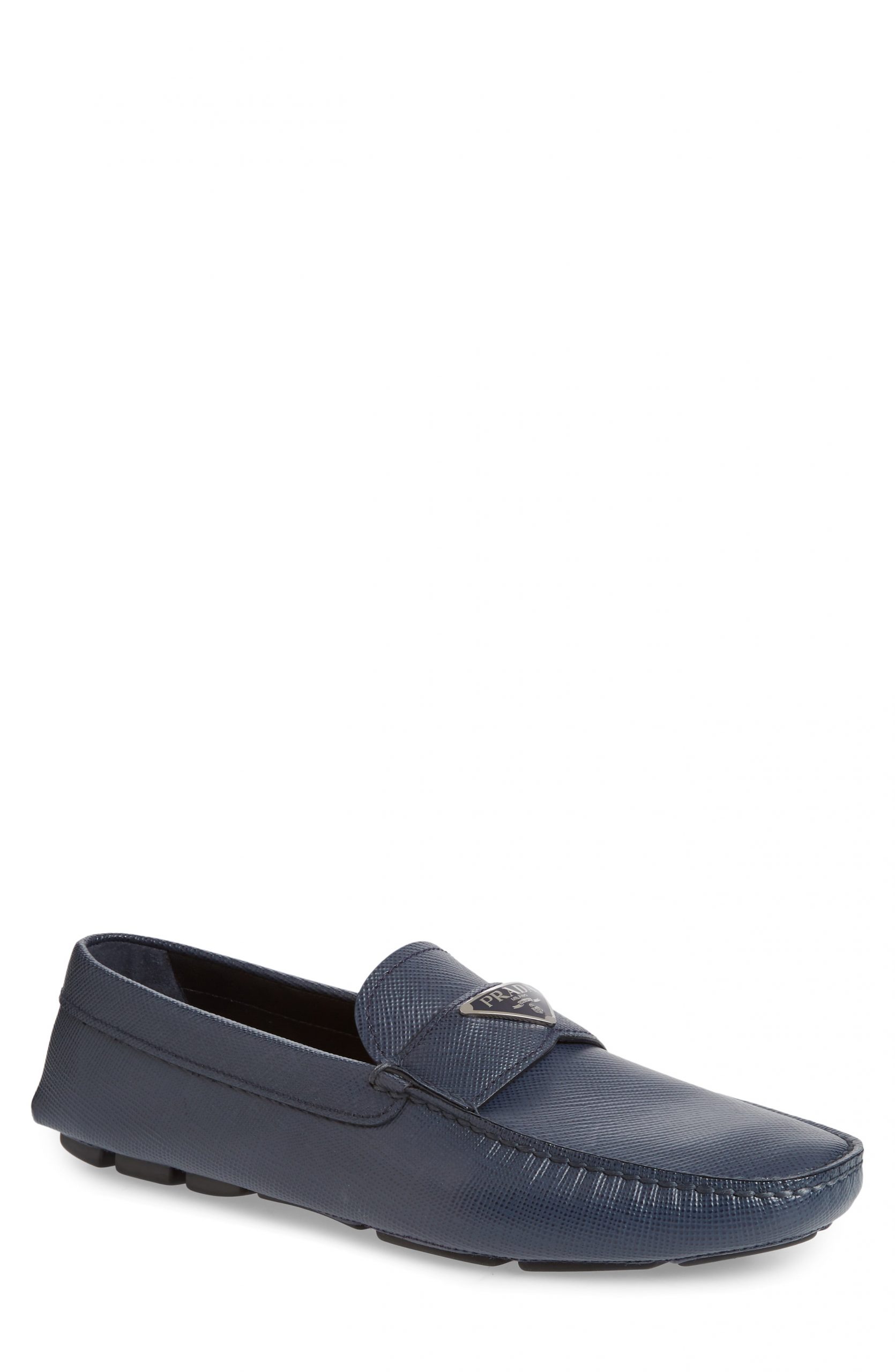 Men’s Prada Driving Shoe, Size 8US - Blue | The Fashionisto