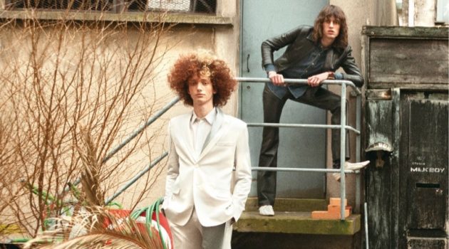 Luca, Eliott & Marley Rock Statement Fashions for Men's Uno Taiwan Luca, Eliott & Marley Rock Statement Fashions for Men's Uno Taiwan