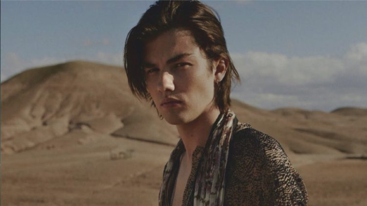 From Malibu to Marrakech: Noé Dons Saint Laurent for GQ México