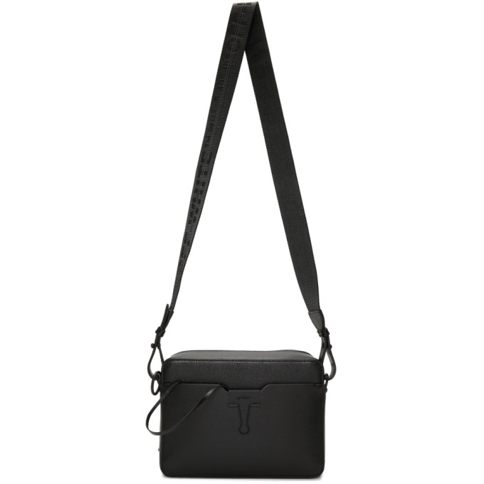 off white shoulder bag black