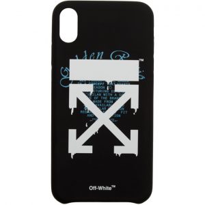 Off-White Black Dripping Arrows iPhone XS Max Case Off-White Black Dripping Arrows iPhone XS Max Case