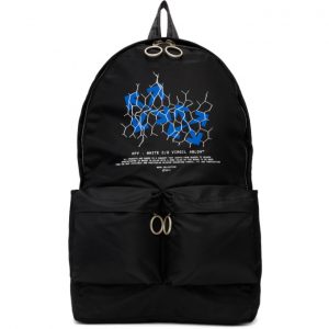 Off-White Black Fence Arrows Backpack Off-White Black Fence Arrows Backpack