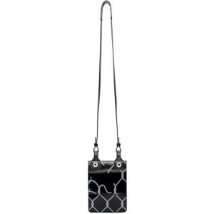 Off-White Black Fence Flat Binder Pouch Off-White Black Fence Flat Binder Pouch