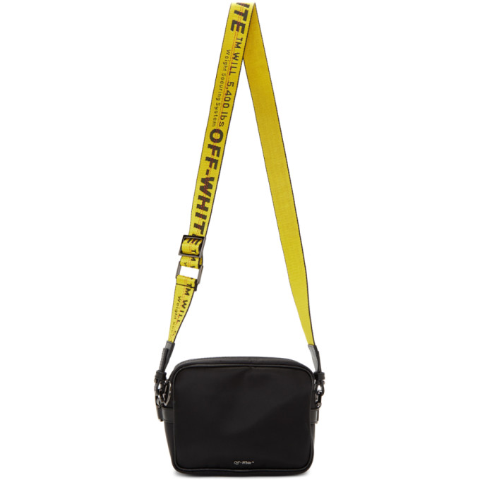 black & white crossbody bag