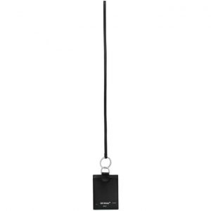 Off-White Black Logo Badge Card Holder Off-White Black Logo Badge Card Holder