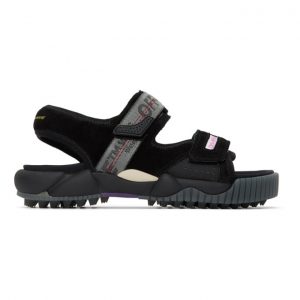 Off-White Black Oddsy Minimal Trekking Sandals Off-White Black Oddsy Minimal Trekking Sandals