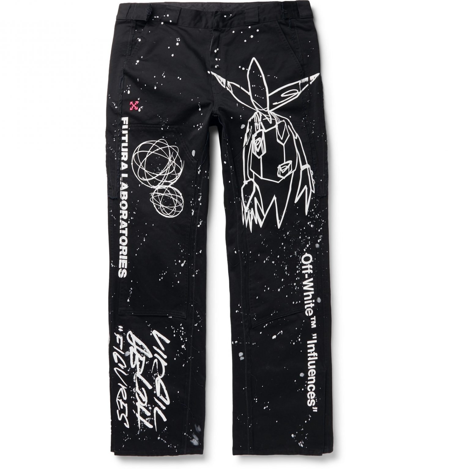 off white trousers womens
