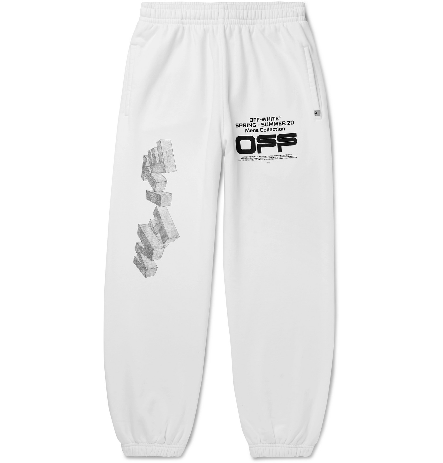 mens white sweats