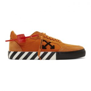 Off-White Orange Low Vulcanized Sneakers Off-White Orange Low Vulcanized Sneakers