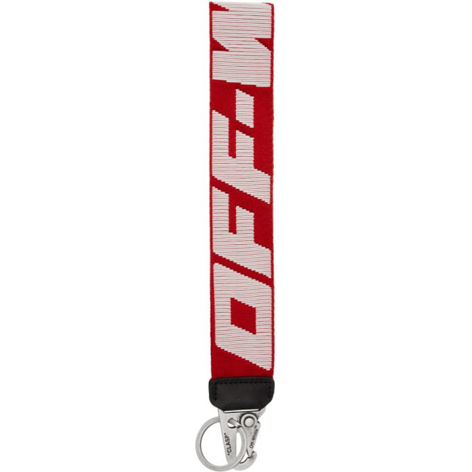 Off-White Red Industrial 2.0 Keychain | The Fashionisto