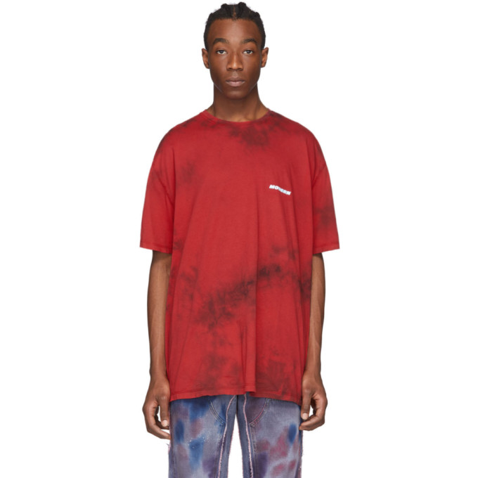 black tie red shirt