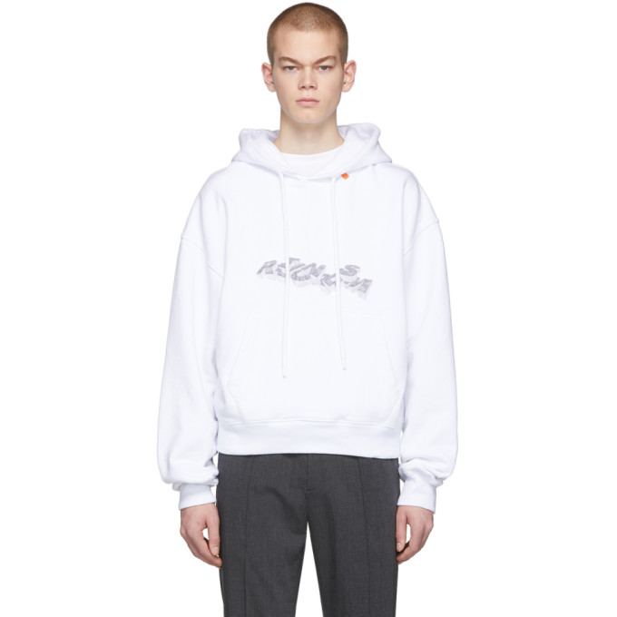 Off-White White 3D Pencil Hoodie | The Fashionisto