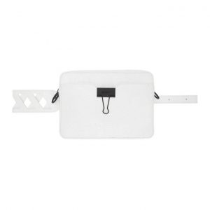 Off-White White Crinkled Camera Bag Off-White White Crinkled Camera Bag