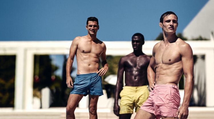 American Riviera: Julian, Sean + More Front Orlebar Brown High Summer ’20 Campaign