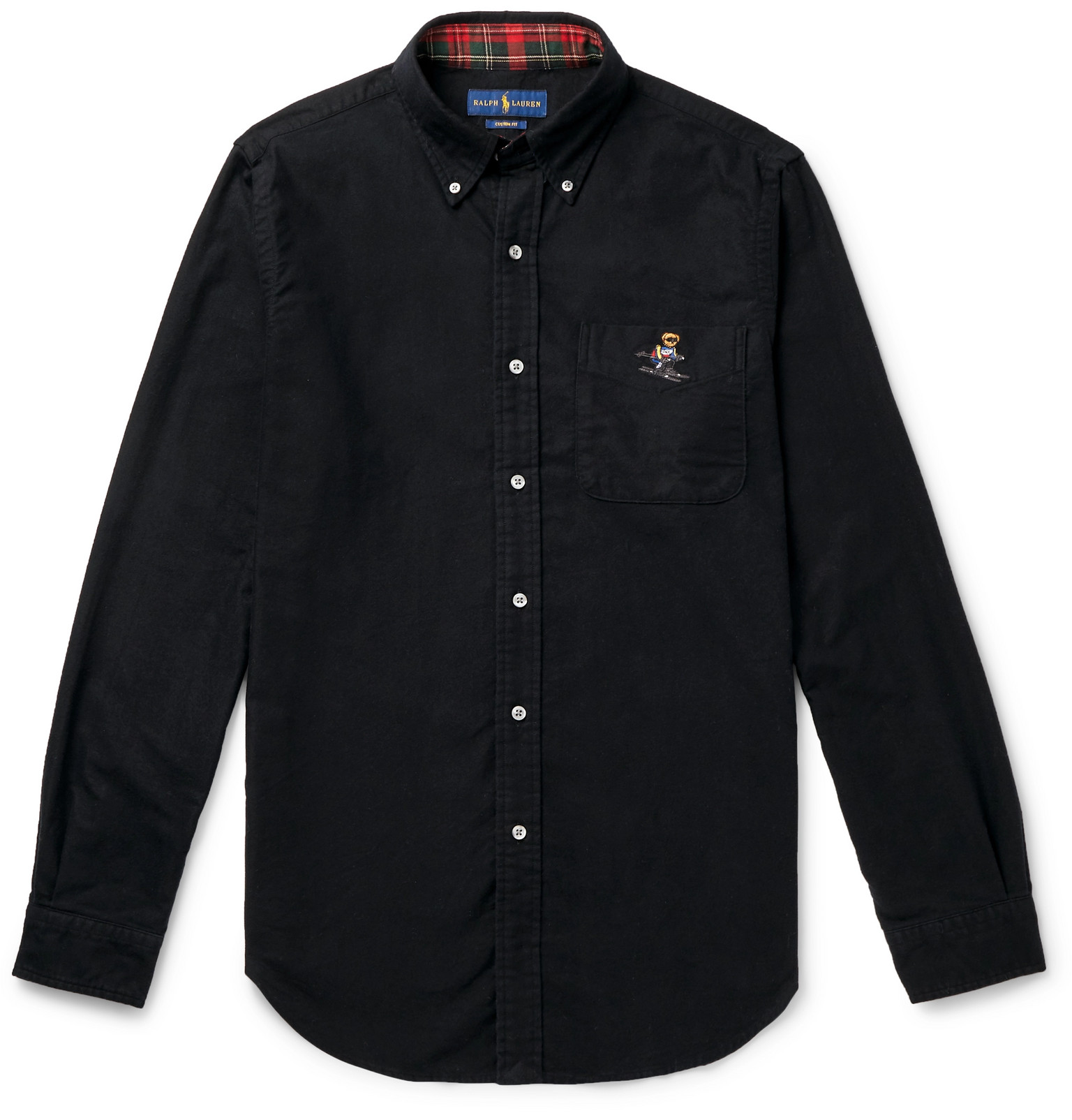 black polo ralph lauren button down