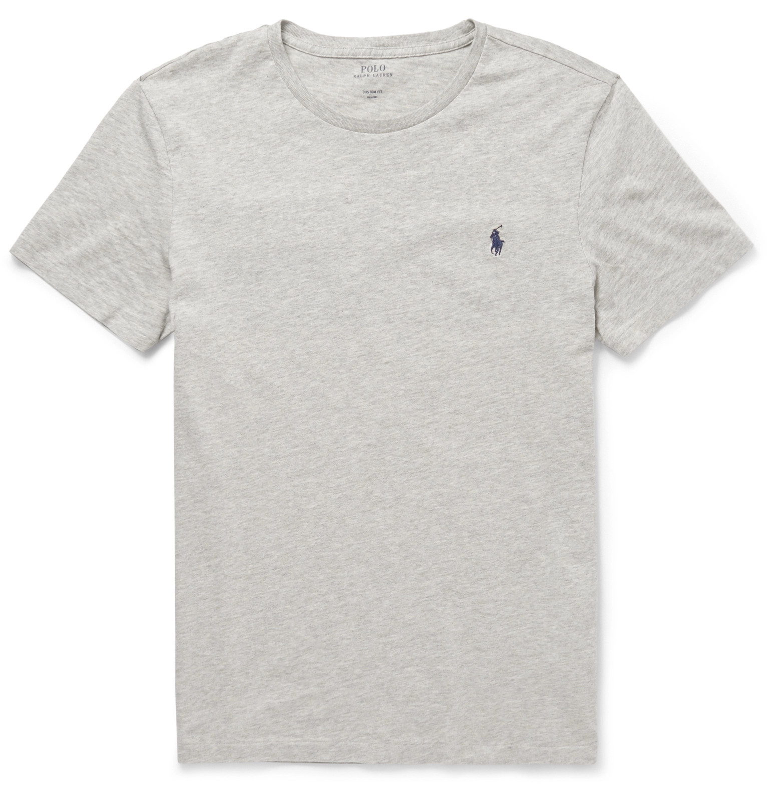 ralph lauren black t shirt white logo