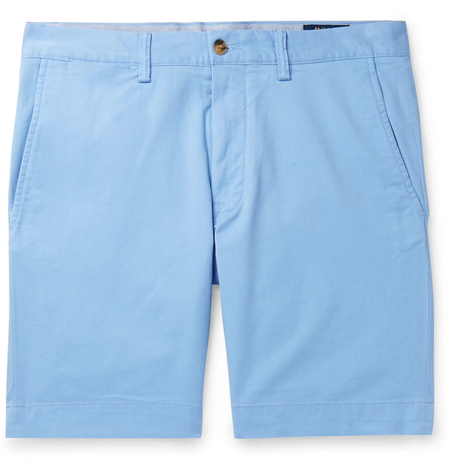 Polo Ralph Lauren - Slim-Fit Stretch-Cotton Twill Shorts - Men - Blue ...