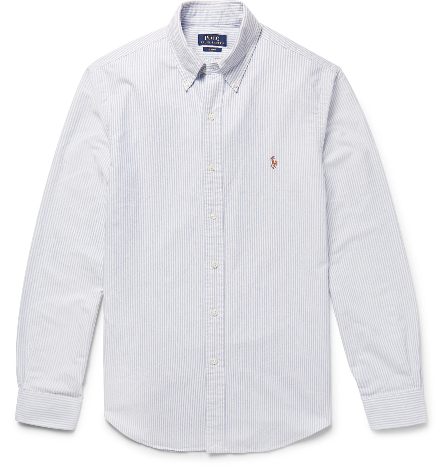 ralph lauren white slim fit shirt