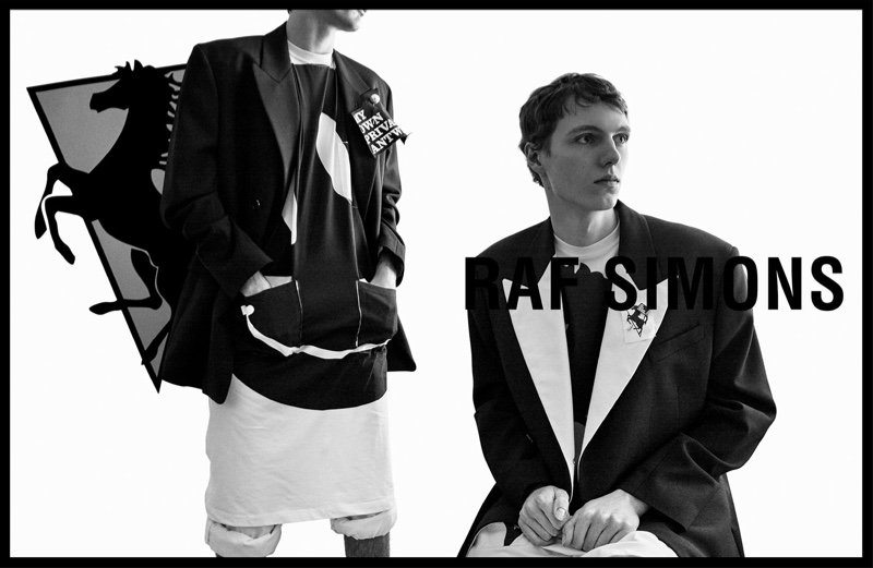 Willy Vanderperre photographs Daan Duez for Raf Simons' spring-summer 2020 campaign.