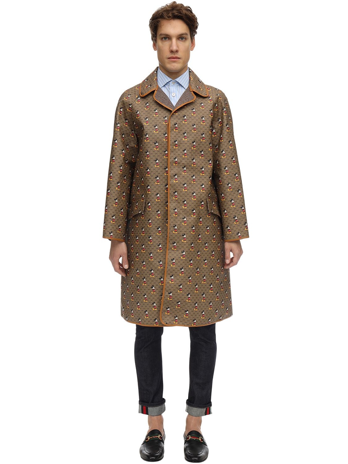 Reversible Printed Cotton Blend Coat | The Fashionisto