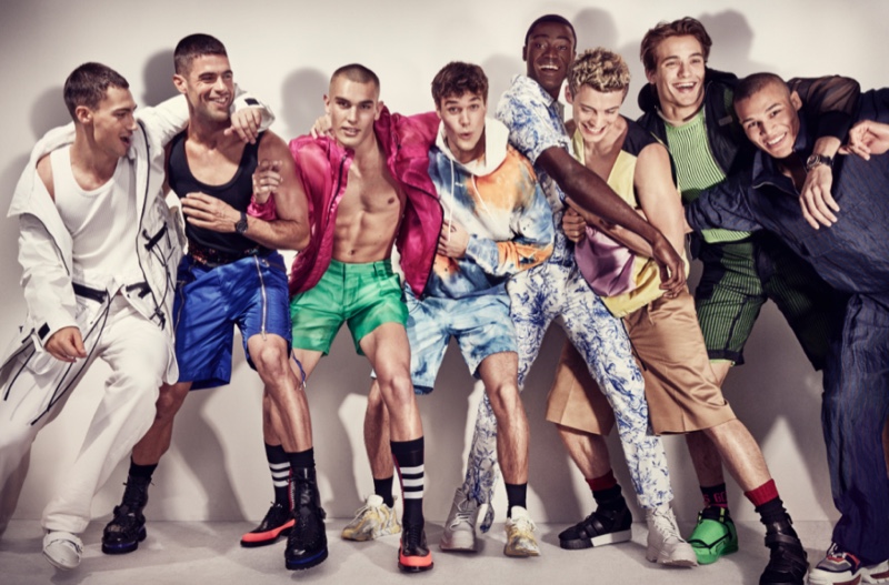 Alessio Pozzi, Chad White, Josh McGregor, Jacques Pougnet, Davidson Obennebo, João Knorr, Mason McKenrick, and TJ Moore for VMAN.