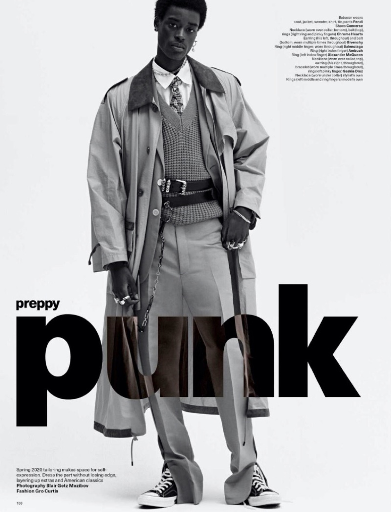 VMAN Preppy Punk 2020 Fashion Editorial 001