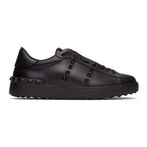 Valentino Black Valentino Garavani Rockstud Untitled Open Sneakers Valentino Black Valentino Garavani Rockstud Untitled Open Sneakers