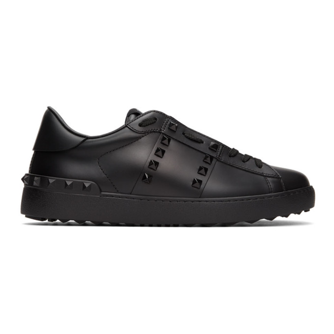 valentino open sneaker black
