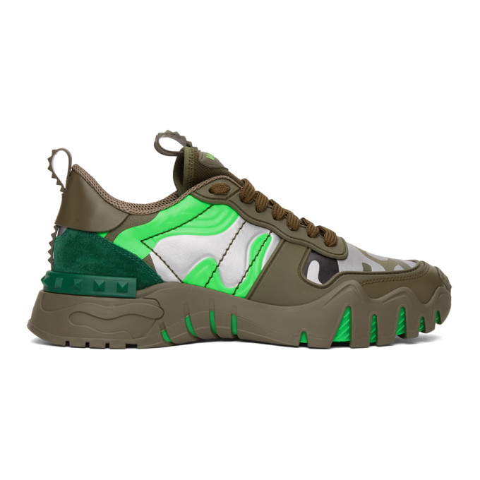 valentino camo green