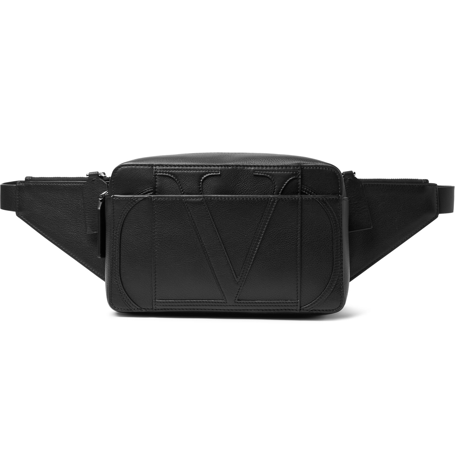 leather belt bag for men