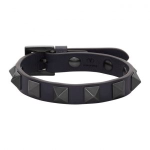 Valentino Navy Valentino Garavani Rockstud Bracelet Valentino Navy Valentino Garavani Rockstud Bracelet