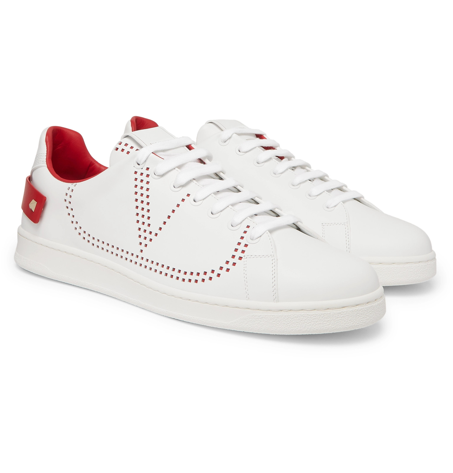 valentino shoes men white