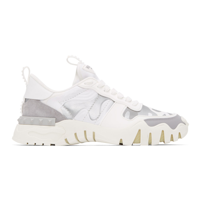 valentino sneakers silver