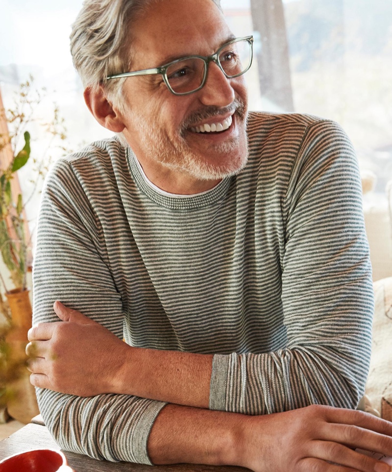 Stir up eyewear envy with Warby Parker's Weathers rosemary crystal glasses.