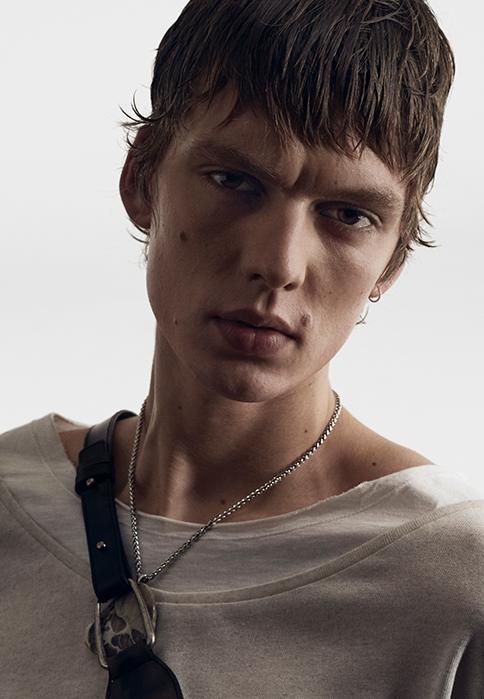 Front and center, Leon Dame fronts Zara's spring-summer 2020 campaign.