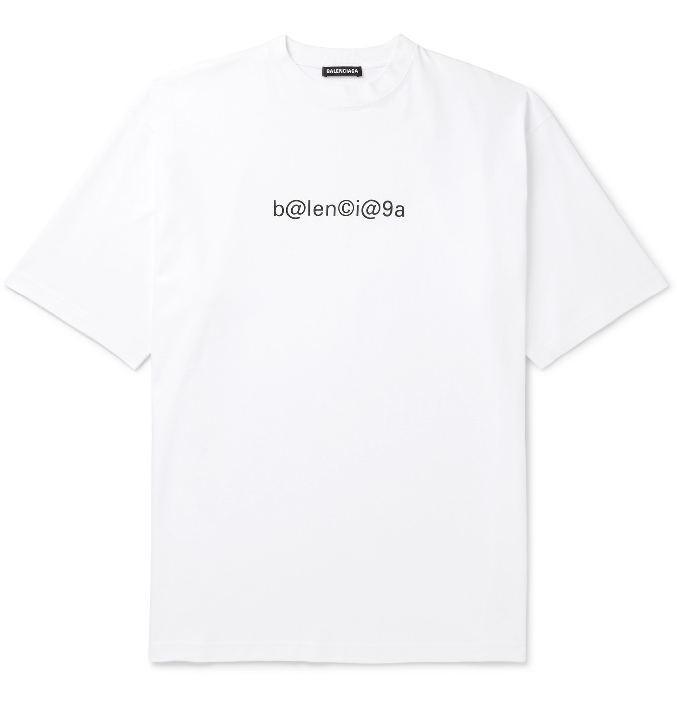 balenciaga white t